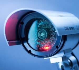 Security,Cctv,Camera,In,Office,Building